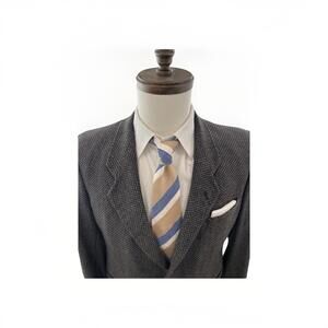 VTG GORGEOUS MANI GIORGIO ARMANI SPORT COAT CASHMERE WOOL BLEND 40R VGC!